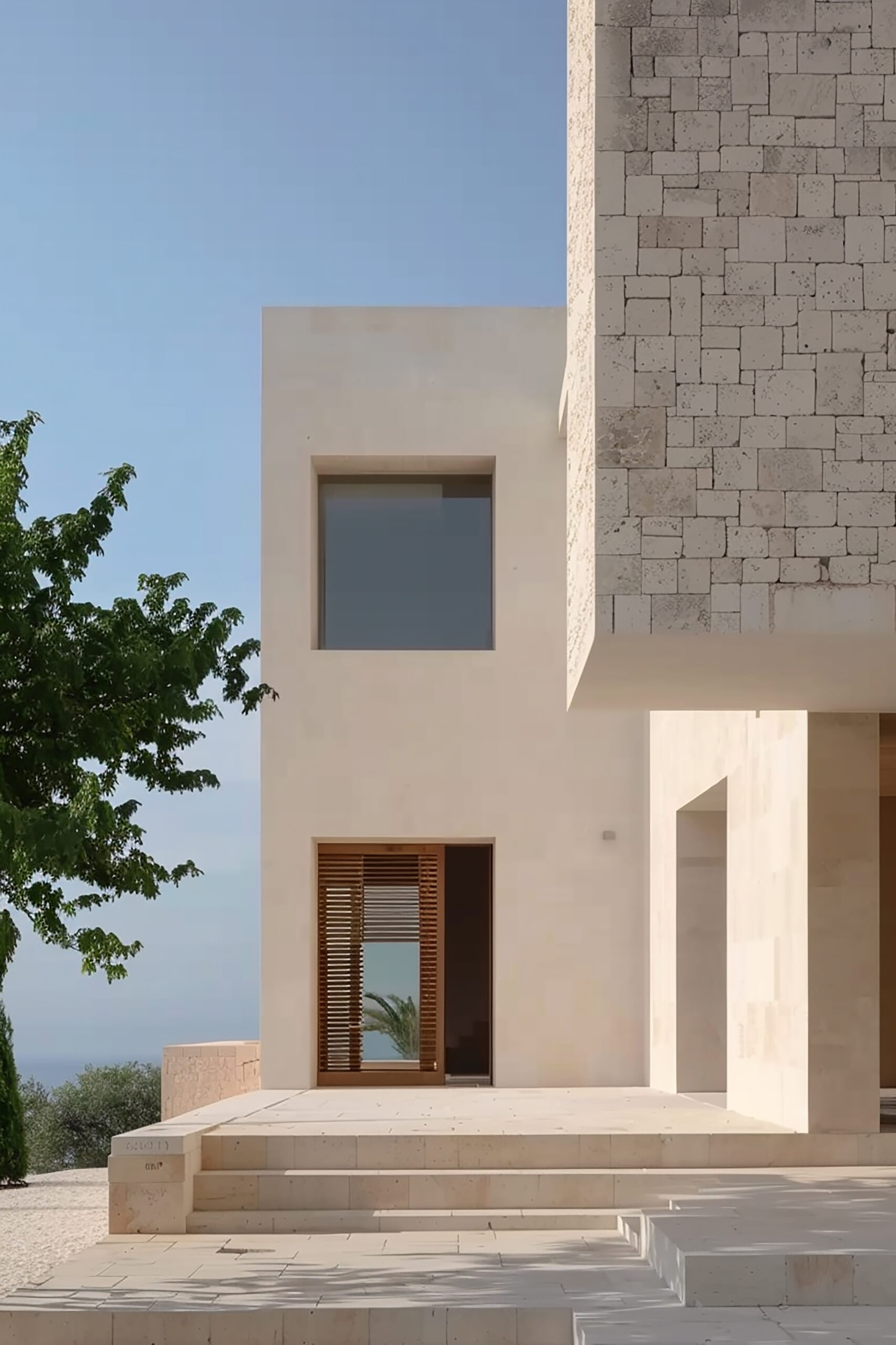 house-with-tree-middle-door-that-says-house